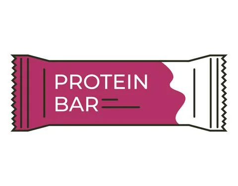 Protein bar icon. Stock Illustration