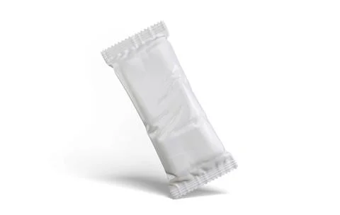 Protein bar package set 3D render Illustrazione stock
