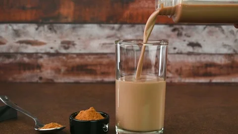 Protein drink Stockbeeldmateriaal 304537563