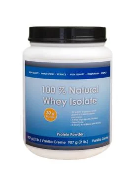 Protein powder Stock Photos