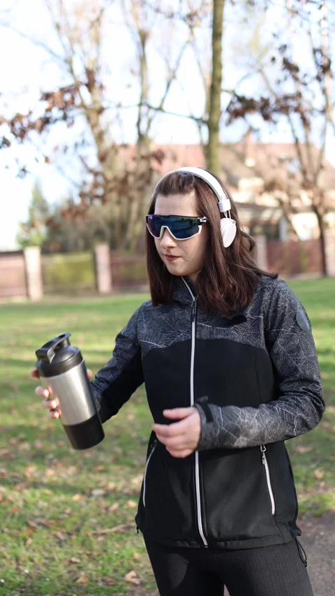 Protein shake after workout 库存影片 333100682