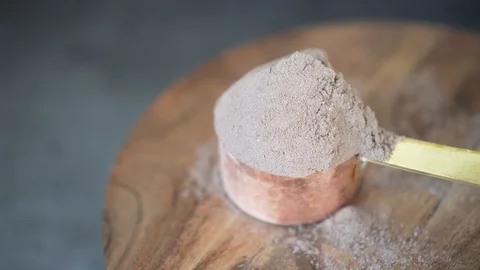 ProteinPowder Stock Footage 120855893