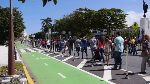Protest against labor laws  Stock Footage 72173367
