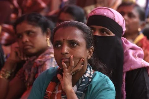 Protest against new labor codes in Bangalore, India - 26 Nov 2025 Stock Photos