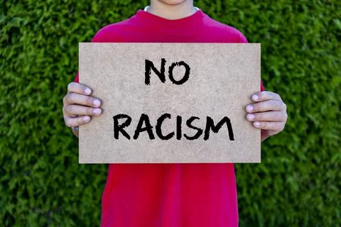 Protest against racism . Stock Photos
