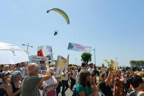 Protest Against Stray Dog Euthanasia Bill Stock Photos