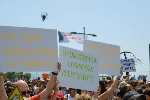 Protest Against Stray Dog Euthanasia Bill Stock Photos