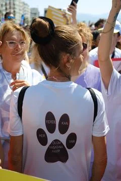 Protest Against Stray Dog Euthanasia Bill Stock Photos