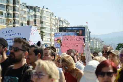 Protest Against Stray Dog Euthanasia Bill Stock Photos