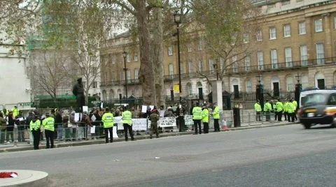 Protest Chant Stock Footage 299958
