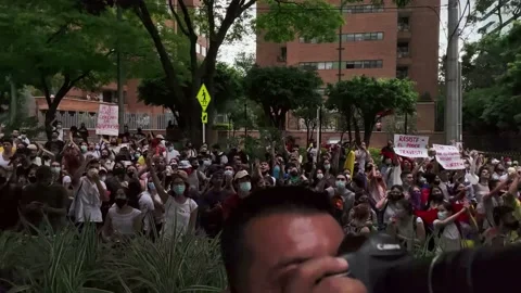 Protest Colombia Vidéo 157131732
