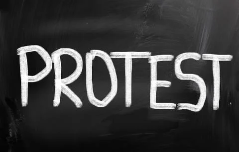 Protest concept Stock Illustration