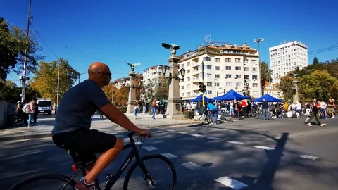 Protest Corruption Bulgaria 2019 Stock Footage 118669583