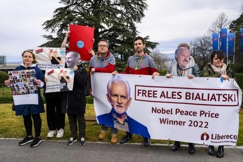 Protest to exclude Belarus from the next 2024 UEFA European Football Championshi Stock Photos
