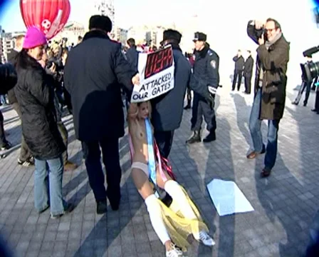 Protest Stock Footage 10568055