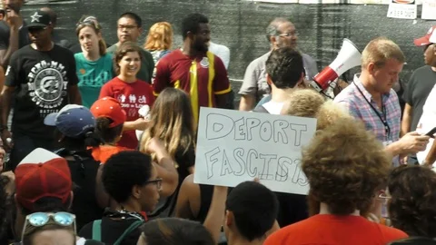 Protest Stock Footage 128146236