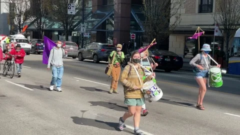 Protest Stock Footage 172115535