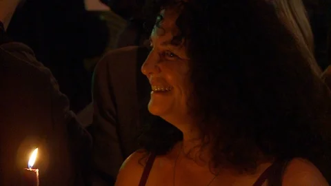 Protest Footage from No on Proposition 8 / No on Proposition Hate 2008 Stock Footage 109192088