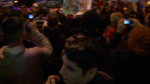 Protest Footage from No on Proposition 8 / No on Proposition Hate 2008 Stock Footage 109192396