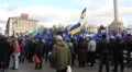 Protest meeting against Tax Codex, Maidan Nezalezhnosti, Kiev, Ukraine, November HD Footage