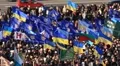 Protest meeting against Tax Codex, Maidan Nezalezhnosti, Kiev, Ukraine, November HD Footage