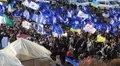 Protest meeting against Tax Codex, Maidan Nezalezhnosti, Kiev, Ukraine, November HD Footage