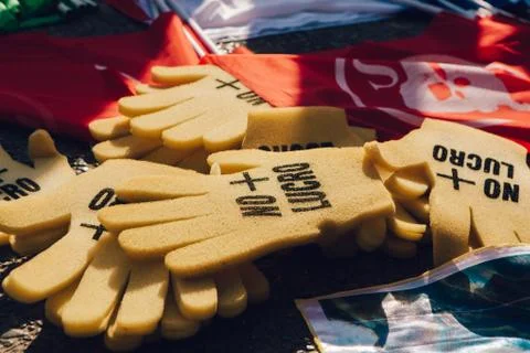 Protest Merchandise Stock Photos