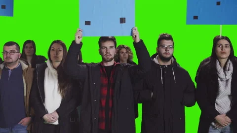 Protest movement Stock Footage 173028883