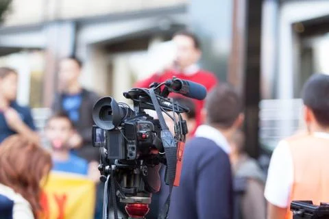 Protest. public demonstration. Stock Photos