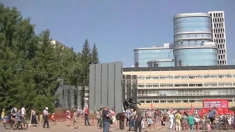 Protest rally against raising the retirement age - 1 Stock Footage 92947553