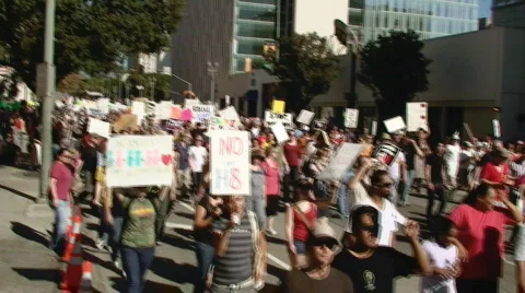Protest Rally  Video stock 283034