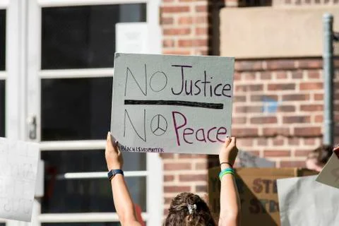 Protest Sign Stock Photos