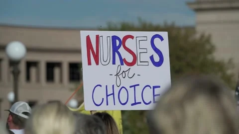 Protest to stop vaccine mandates and passports Video stock 162137155