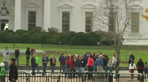 Protest at the White House (LP-Washington-042) Stock Footage 9025970