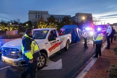 Protesters blocked intersections around the US Capitol, Washington DC, USA - 07  Stock Photos
