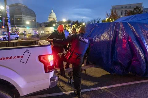 Protesters blocked intersections around the US Capitol, Washington DC, USA - 07  Stock-Fotos