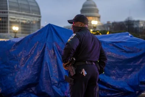 Protesters blocked intersections around the US Capitol, Washington DC, USA - 07  Stock-Fotos