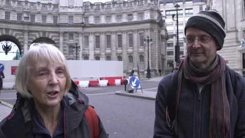 Protesters explain their reasons for taking action amidst further Extinction Stock Footage 148590932