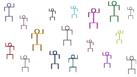 Protesting workers, people in parades or protests. Stock Footage 235845803