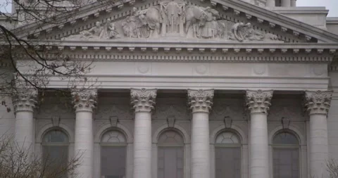 Protestors gather to demand the re-opening of the state during COVID-19 Stock-Footage 131318619