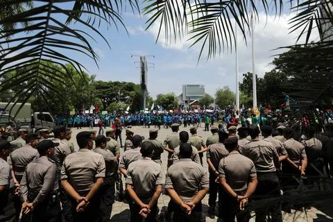 Protests against changes to the criminal code laws in Indonesia, Banda Aceh - 26 Stock-Fotos
