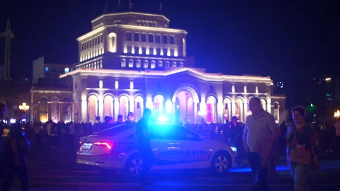Protests in Armenia, Yerevan Video stock 252275808