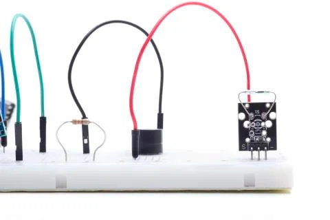 Protoboard sensor magnetic Stock Photos