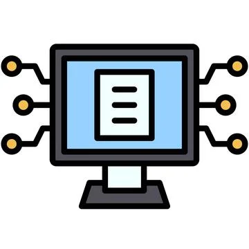 Protocol icon, DeFi related vector illustration Stock Illustration