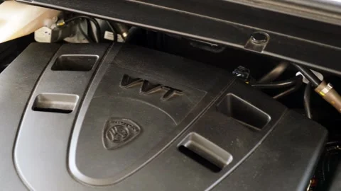 Proton CVT and VVT Engine Stock Footage 245338762