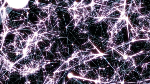 Proton stars. Seamless loop. Stock Footage 104451718