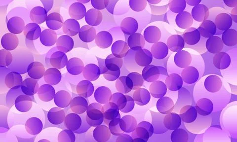 Proton violet abstract background full of circles Stock Illustration