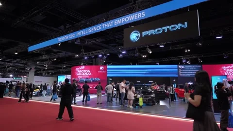 Proton's car displayed at the KLIMS was held at the MITEC. Видео 295120126
