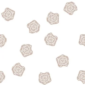 Protoplanetary disk glyph vector seamless pattern 库存插图