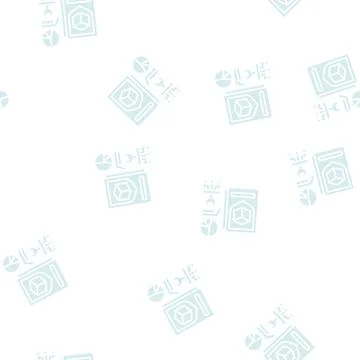 Prototype development and improvement glyph seamless pattern 스톡 일러스트